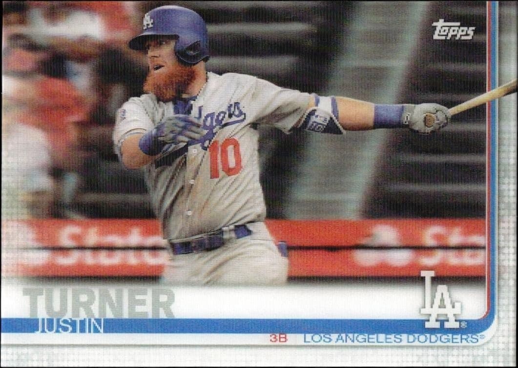 2019 Topps On Demand 3D Justin Turner #180 trading card