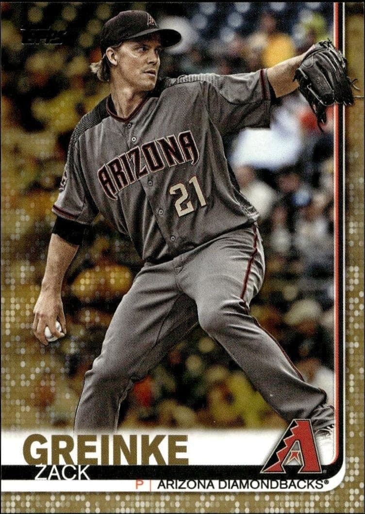 2019 Topps Zack Greinke #661 trading card