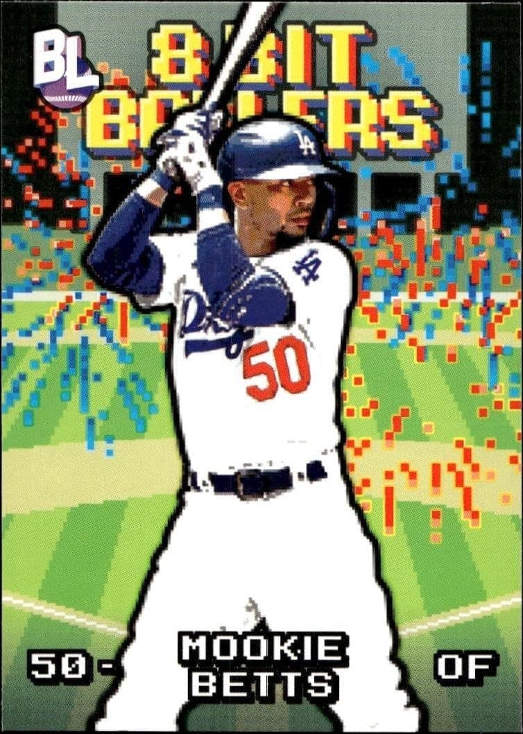 2023 Topps Big League Mookie Betts #8B-1 trading card