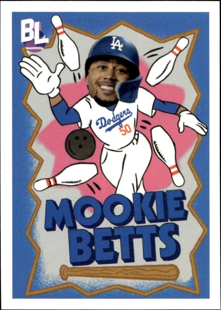 2023 Topps Big League Mookie Betts #BL-6 trading card