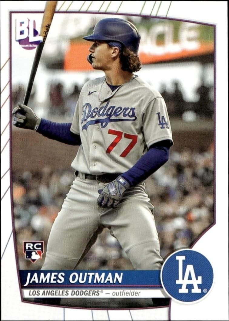 2023 Topps Big League James Outman #18 trading card