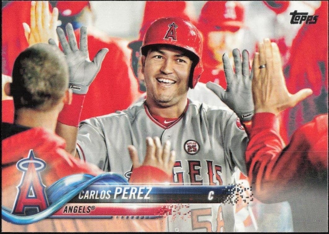 2018 Topps Series 2 Carlos Perez #644 trading card
