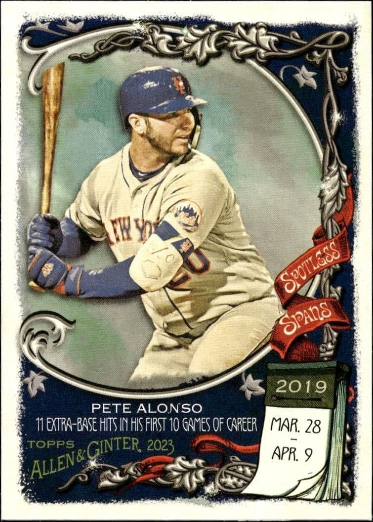2023 Topps Allen & Ginter Pete Alonso #SS-38 trading card
