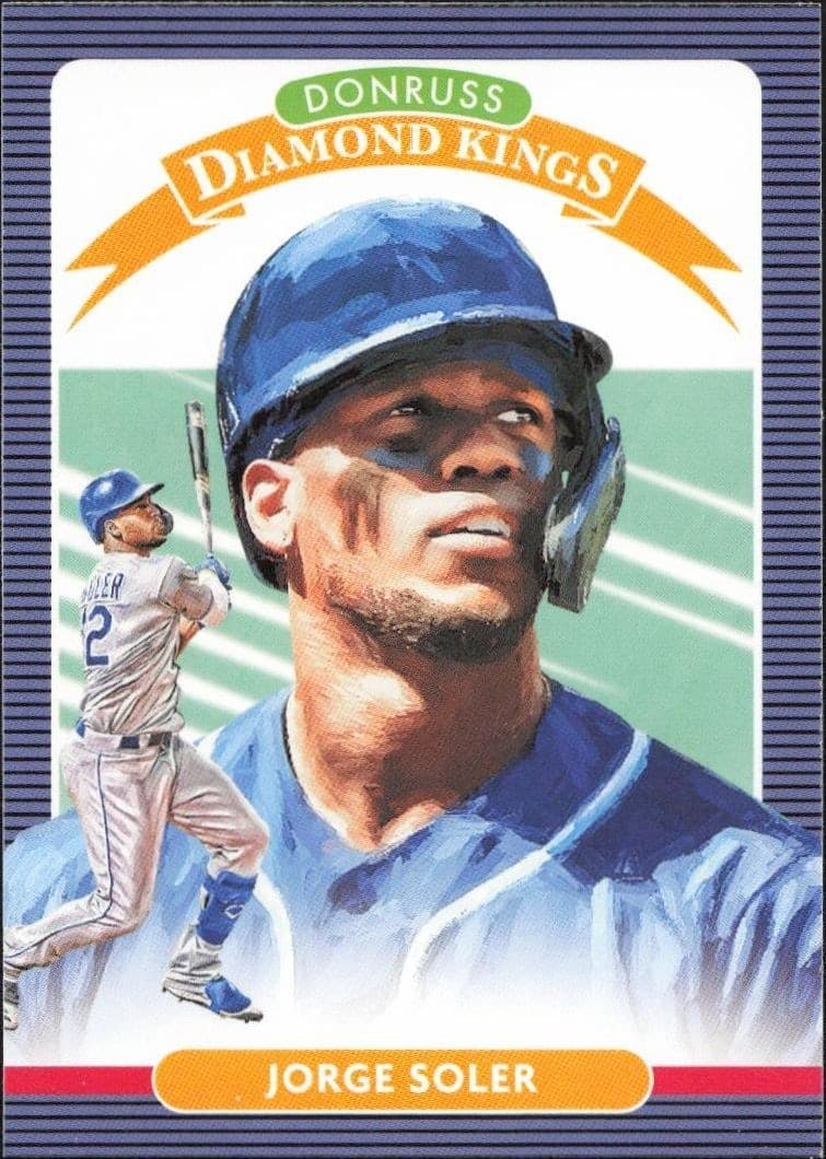 2020 Panini Donruss Jorge Soler #19 trading card