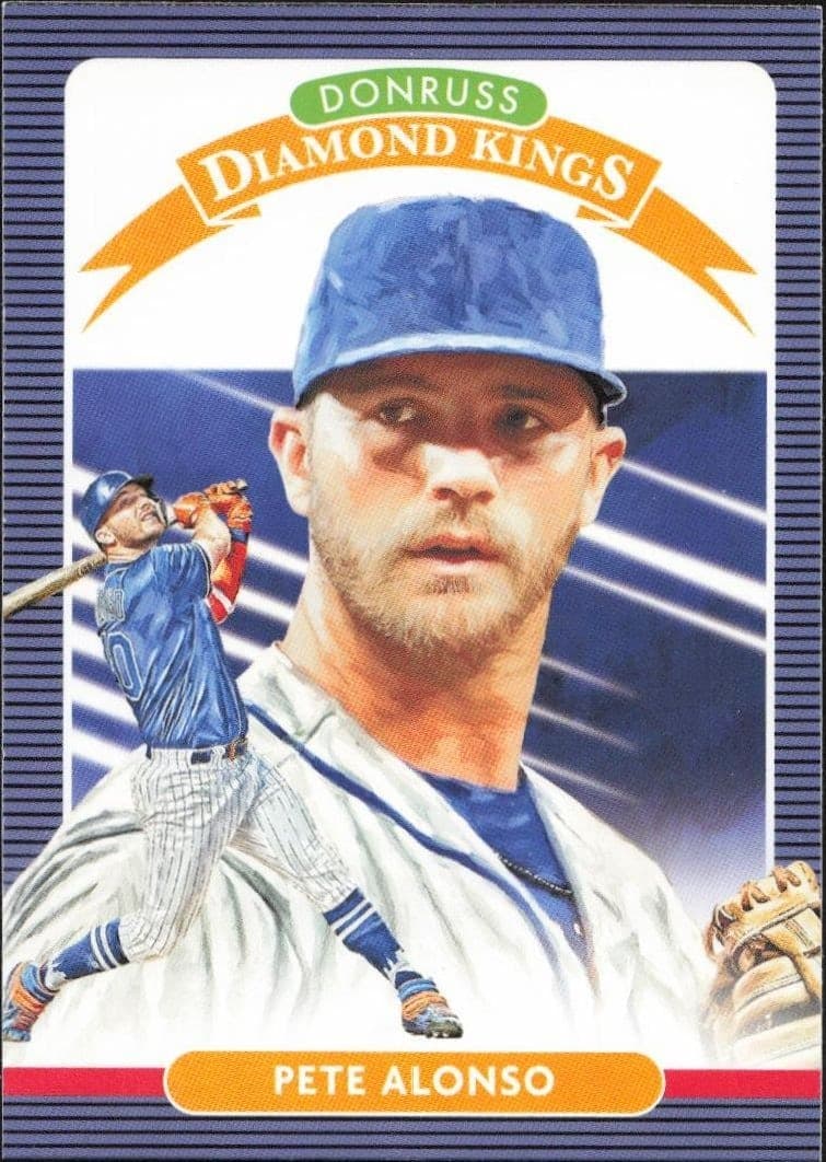 2020 Panini Donruss Pete Alonso #7 trading card