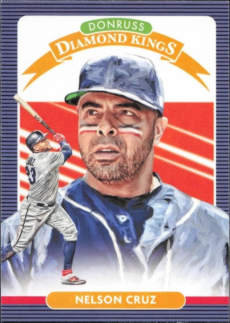 2020 Panini Donruss Nelson Cruz #13 trading card