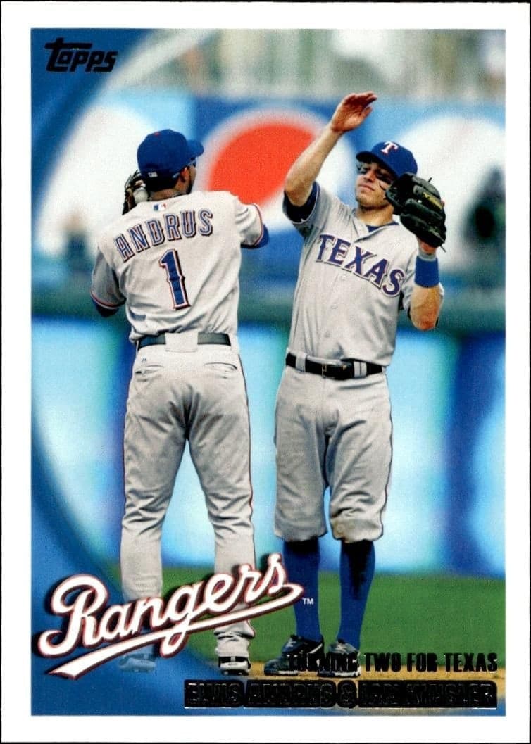 2010 Topps Series 1 Elvis Andrus #204 trading card