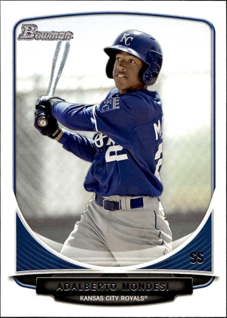 2013 Bowman Adalberto Mondesi #BP103 trading card