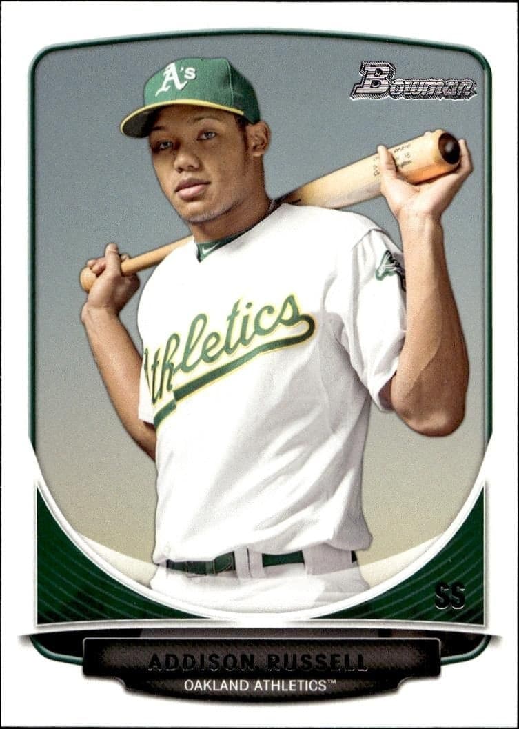 2013 Bowman Draft Picks & Prospects Addison Russell #TP-25 trading card