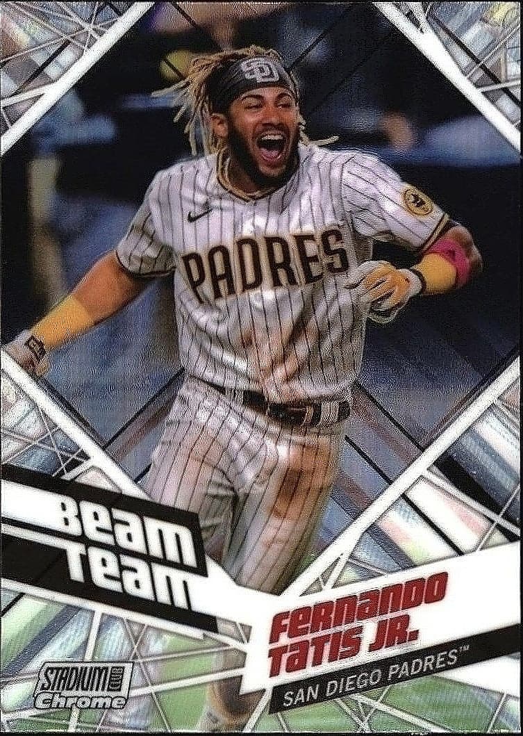2021 Topps Stadium Club Chrome Fernando Tatis Jr. #BTC-15 trading card