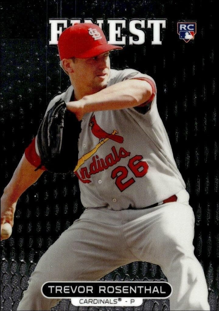 2013 Topps Finest Trevor Rosenthal #95 trading card