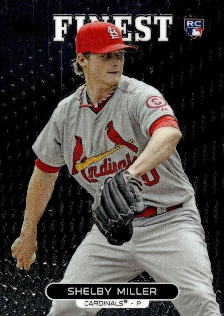 2013 Topps Finest Shelby Miller #69 trading card