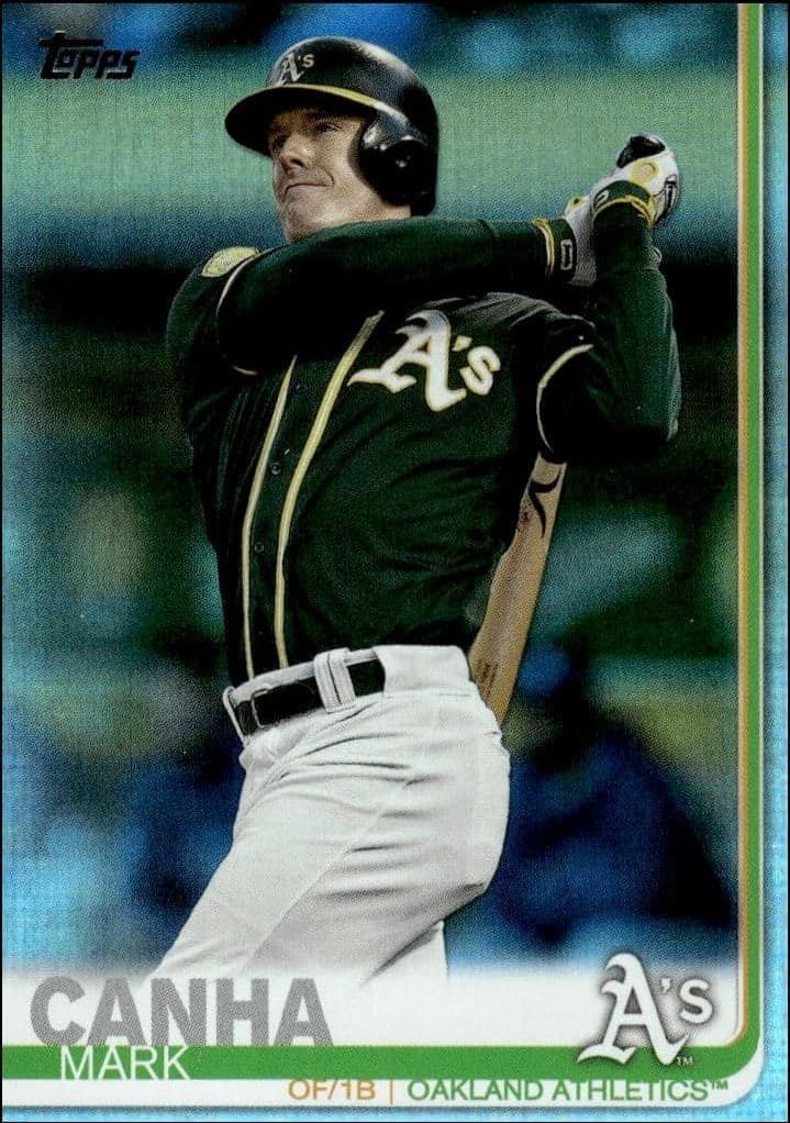 2019 Topps Series 2 Mark Canha #612 trading card