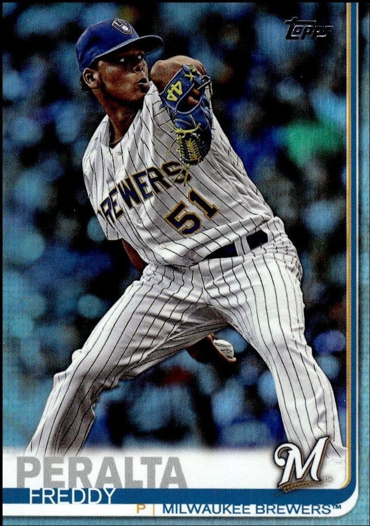 2019 Topps Series 2 Freddy Peralta #627 trading card