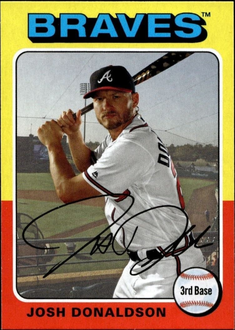 2019 Topps Archives Josh Donaldson #177 trading card