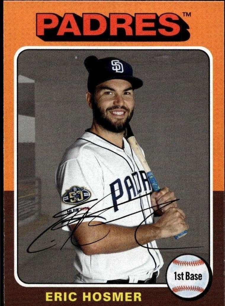 2019 Topps Archives Eric Hosmer #191 trading card
