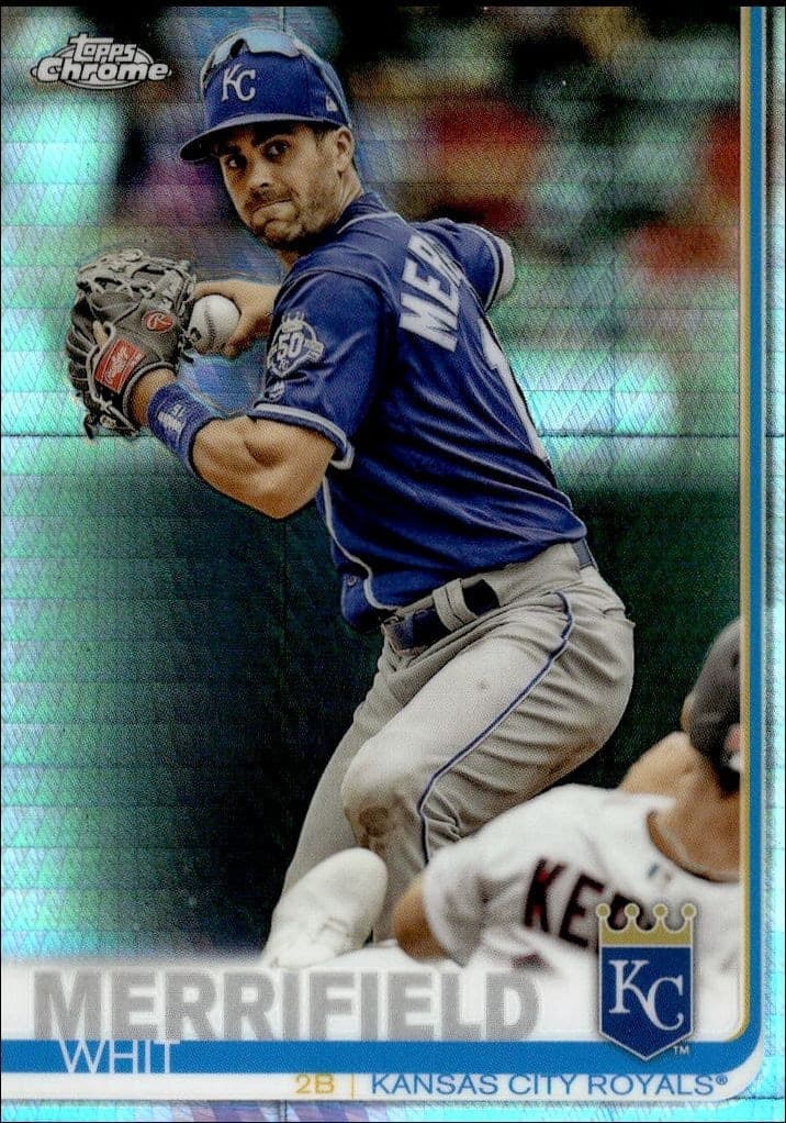 2019 Topps Chrome Whit Merrifield #11 trading card