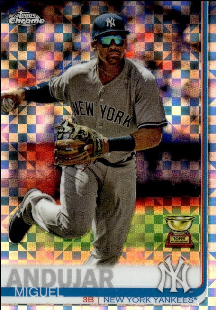 2019 Topps Chrome Miguel Andujar #108 trading card