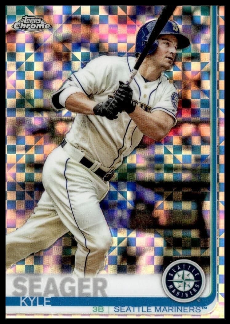 2019 Topps Chrome Kyle Seager #156 trading card
