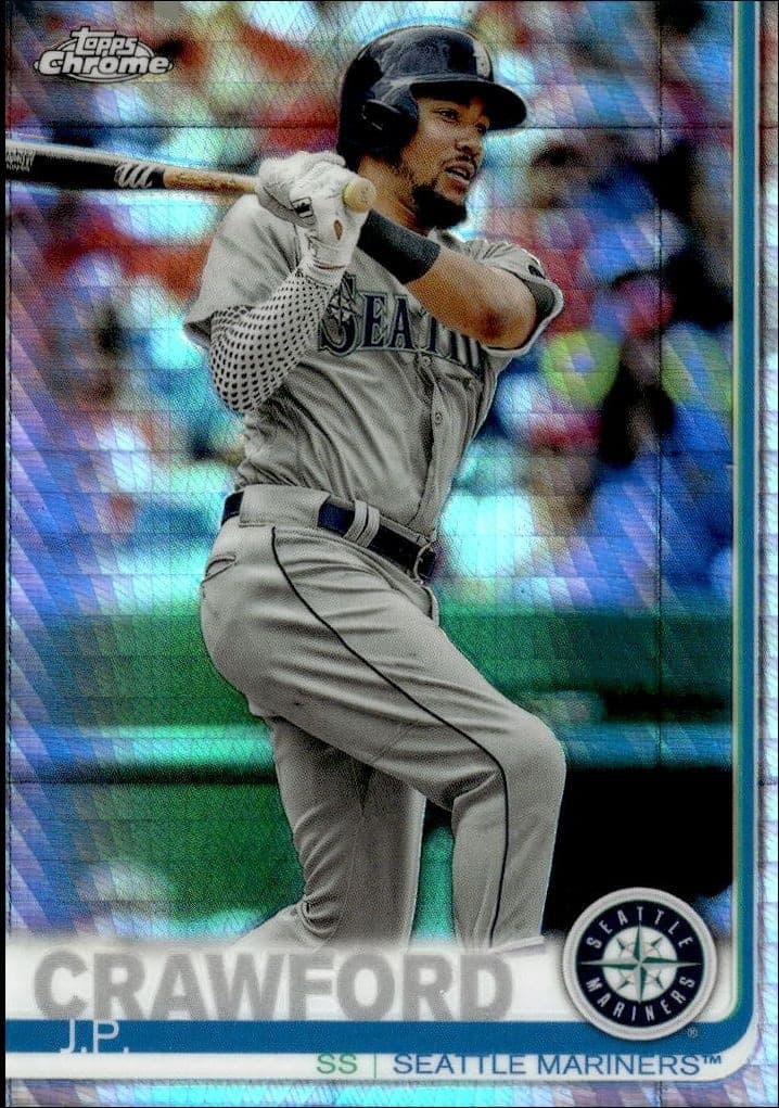 2019 Topps Chrome J.P. Crawford #15 trading card