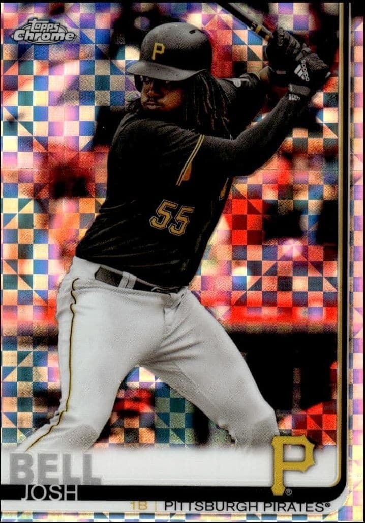 2019 Topps Chrome Josh Bell #162 trading card