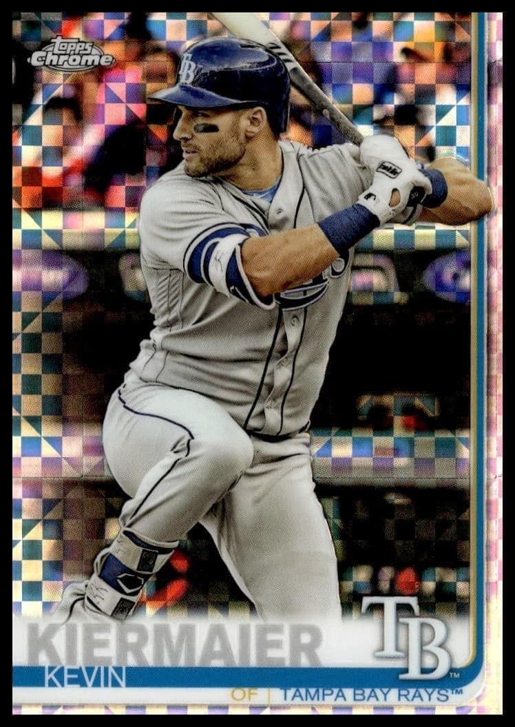 2019 Topps Chrome Kevin Kiermaier #180 trading card