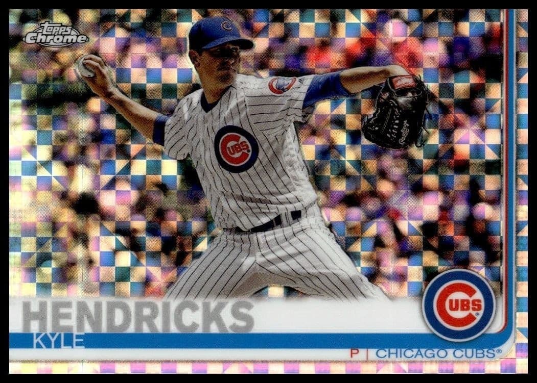 2019 Topps Chrome Kyle Hendricks #171 trading card