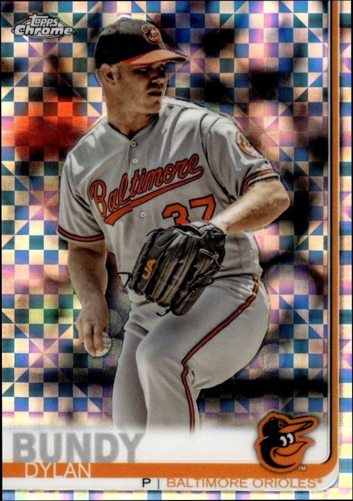 2019 Topps Chrome Dylan Bundy #5 trading card