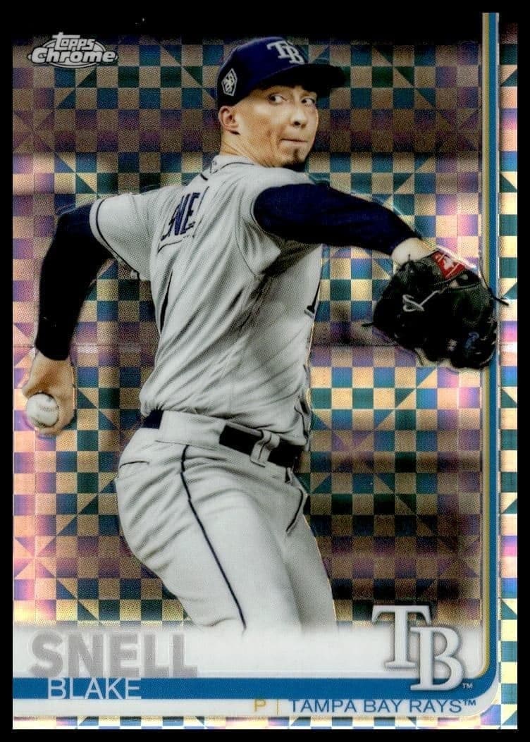 2019 Topps Chrome Blake Snell #76 trading card