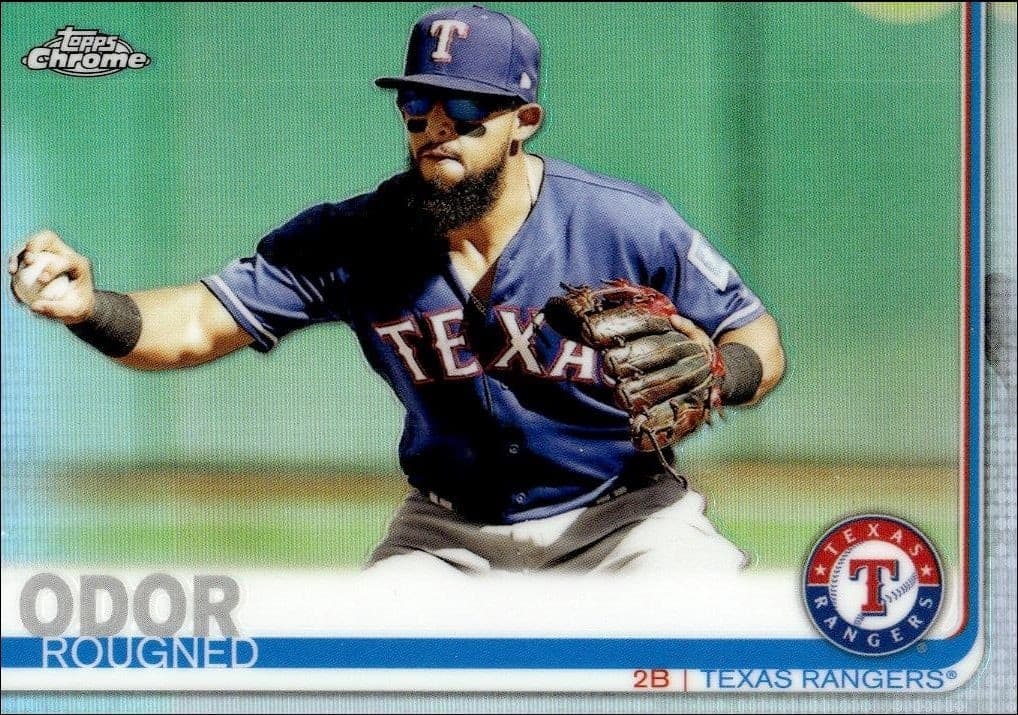 2019 Topps Chrome Rougned Odor #191 trading card