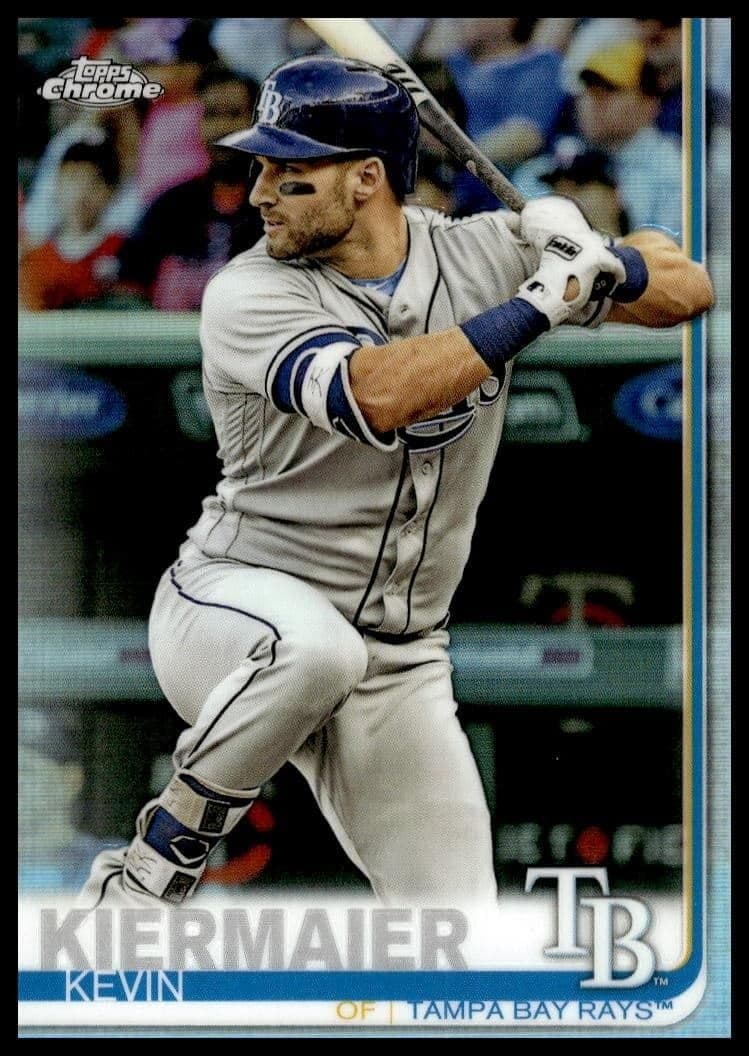 2019 Topps Chrome Kevin Kiermaier #180 trading card