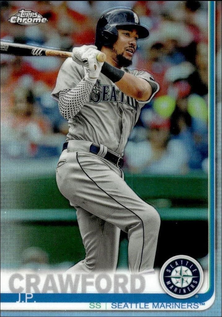 2019 Topps Chrome J.P. Crawford #15 trading card