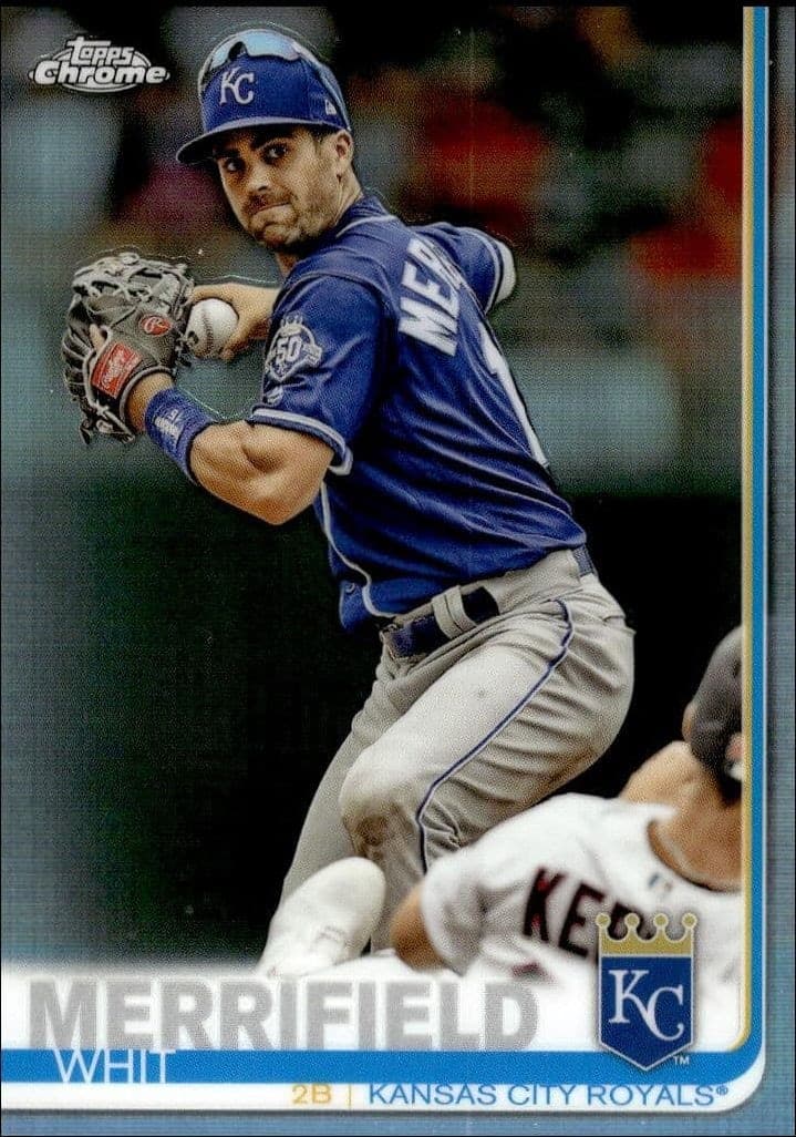 2019 Topps Chrome Whit Merrifield #238 trading card