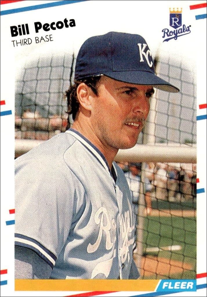 1988 Fleer Bill Pecota #264 trading card