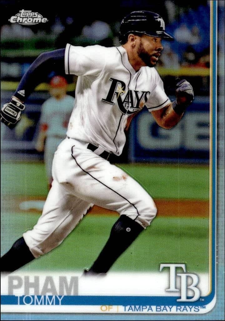 2019 Topps Chrome Tommy Pham #45 trading card