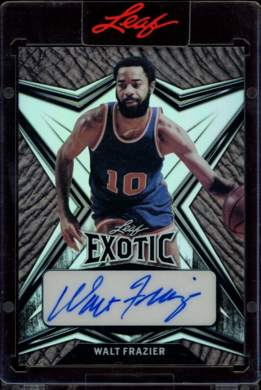 2022-23 Leaf Exotic Walt Frazier #EA-WF1 trading card