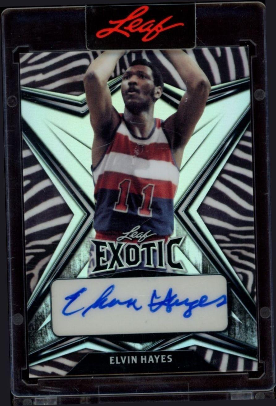 2022-23 Leaf Exotic Elvin Hayes #EA-EH2 trading card