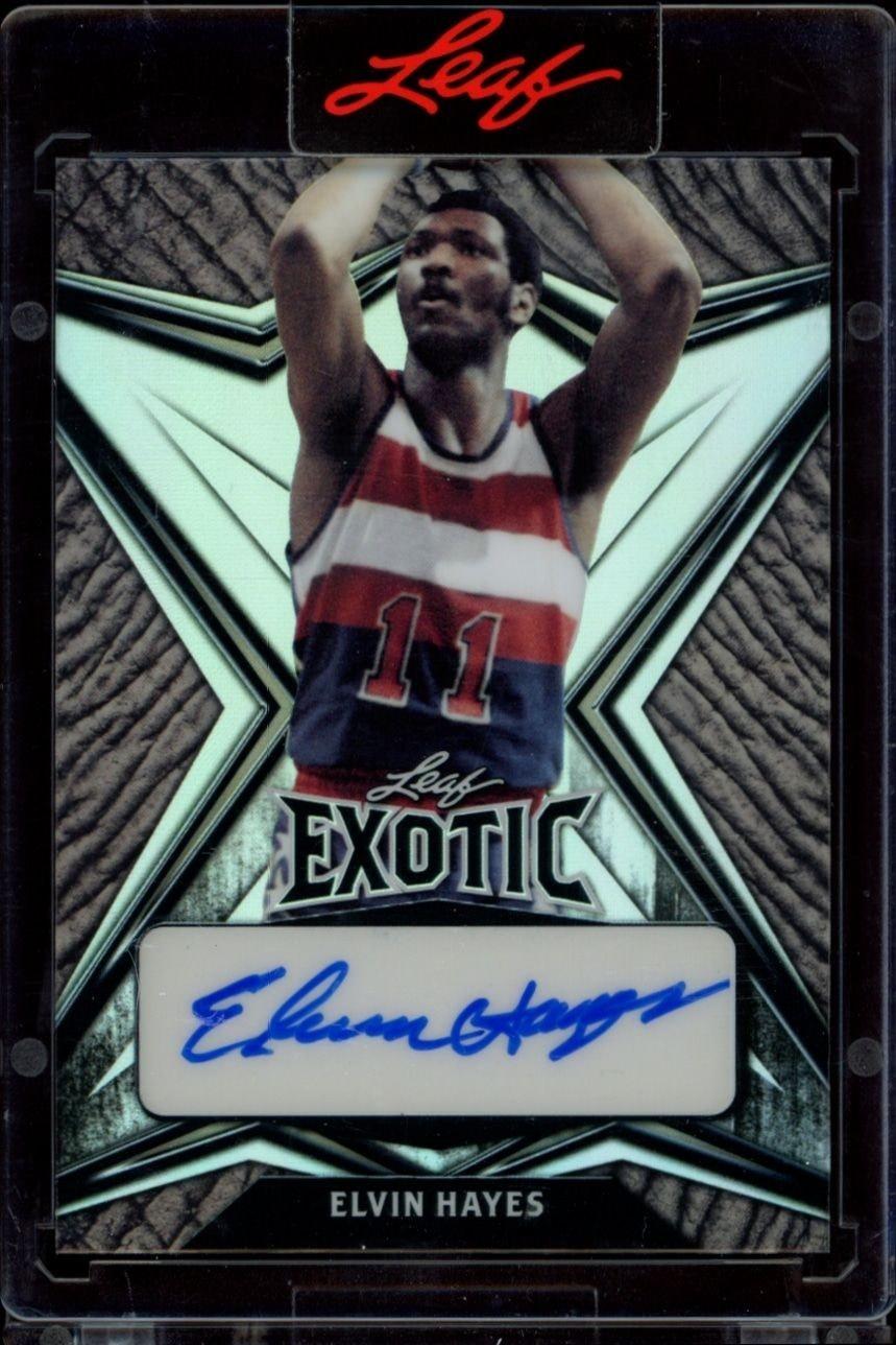 2022-23 Leaf Exotic Elvin Hayes #EA-EH2 trading card