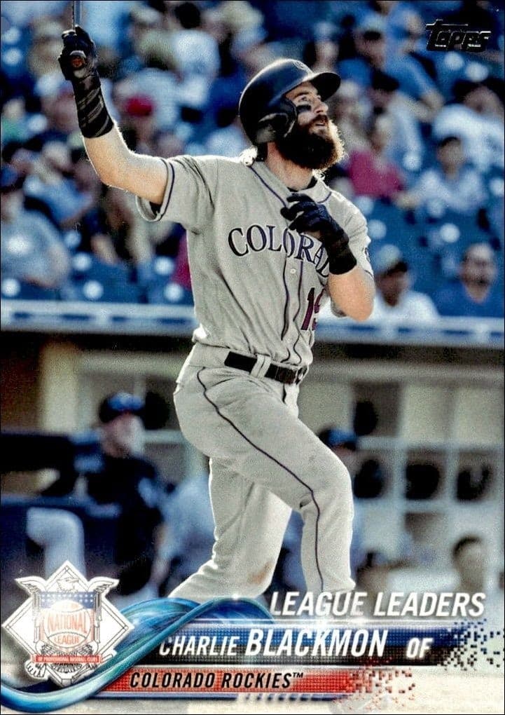 2018 Topps Charlie Blackmon #273 trading card