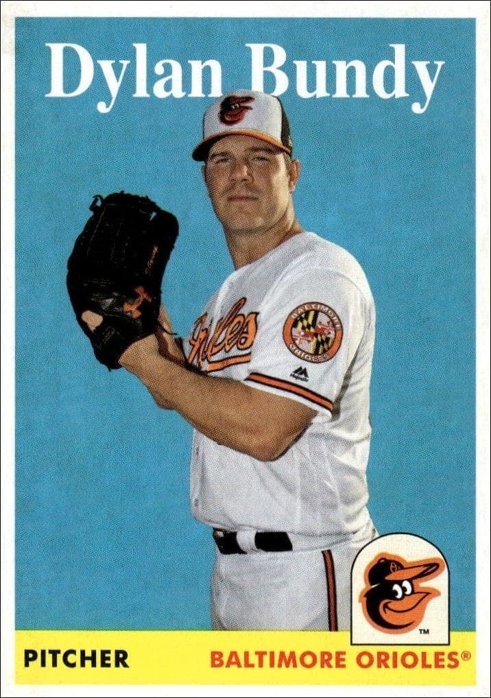 2019 Topps Archives Dylan Bundy #81 trading card