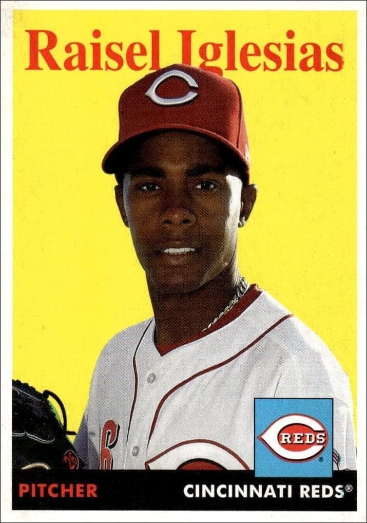 2019 Topps Archives Raisel Iglesias #40 trading card
