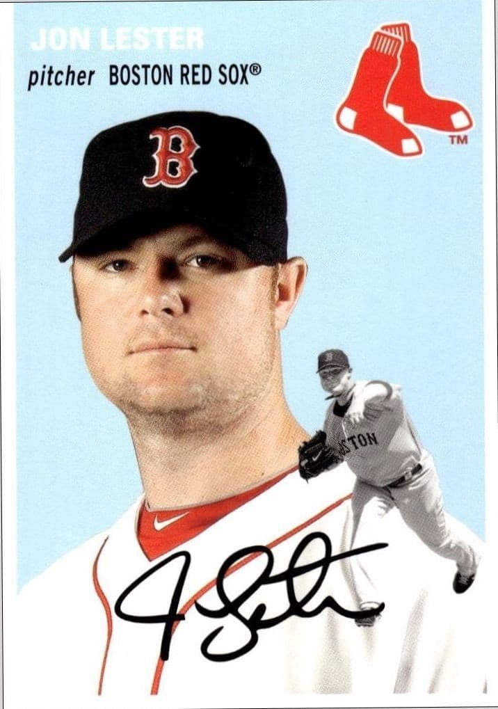2012 Topps Archives Jon Lester #33 trading card