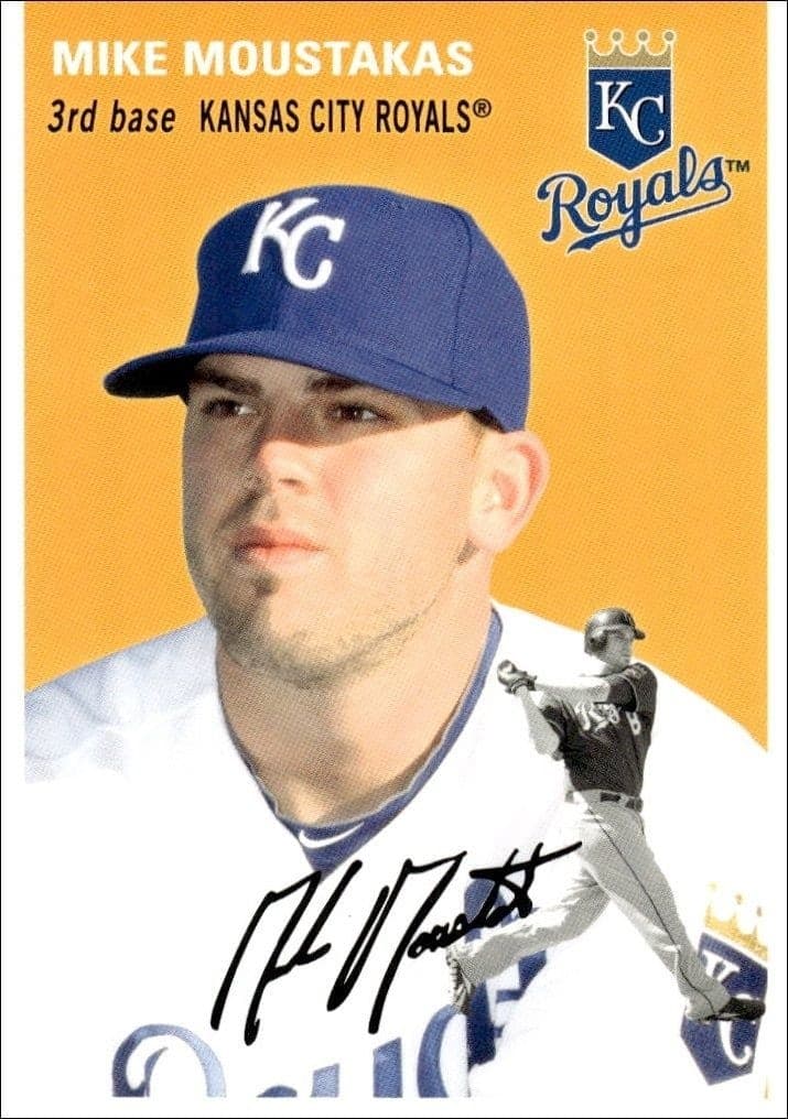 2012 Topps Archives Mike Moustakas #49 trading card