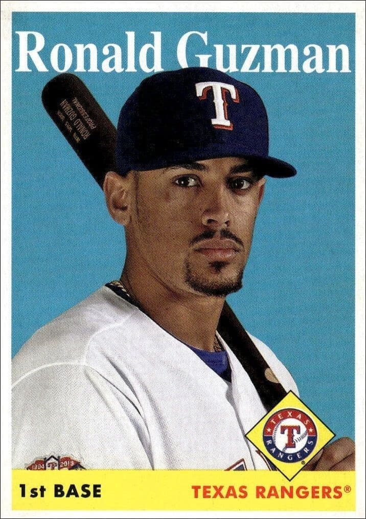 2019 Topps Archives Ronald Guzman #80 trading card