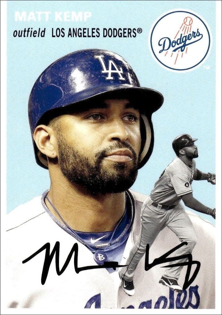 2012 Topps Archives Matt Kemp #1 trading card