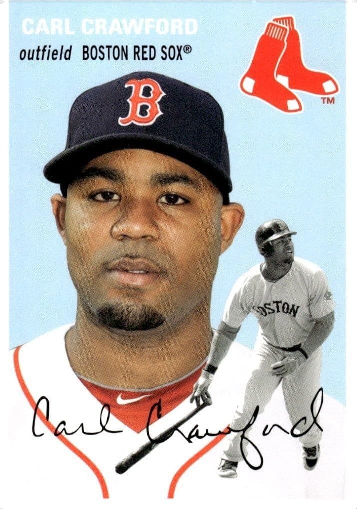 2012 Topps Archives Carl Crawford #27 trading card
