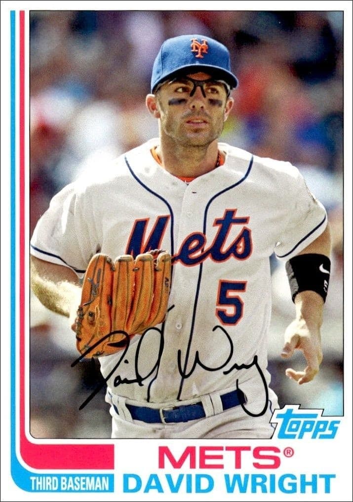 2013 Topps Archives David Wright #97 trading card