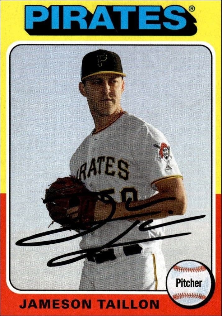 2019 Topps Archives Jameson Taillon #185 trading card