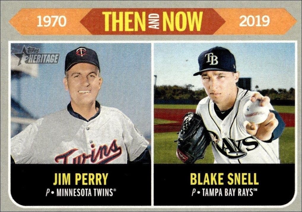 2019 Topps Heritage Jim Perry #TN-2 trading card