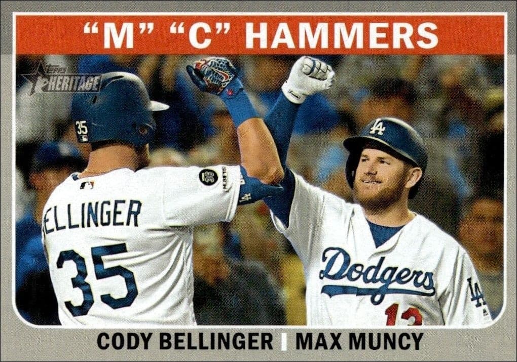 2019 Topps Heritage Cody Bellinger #CC-8 trading card